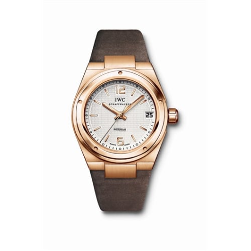 IWC Schaffhausen Ingenieur Midsize Rose Gold / Silver / Strap