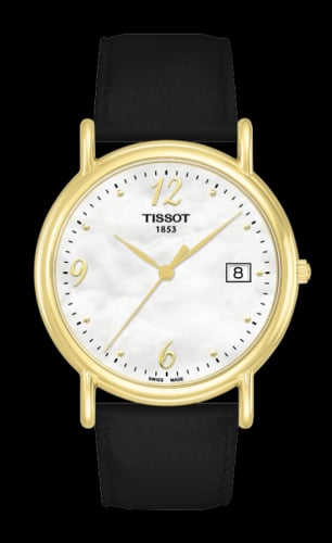 Tissot Carson Quartz 34 Yellow Gold / MOP / Strap