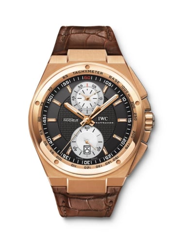 IWC Schaffhausen Big Ingenieur Chronograph Rose Gold / Black / Strap