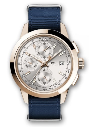 IWC Schaffhausen Ingenieur Chronograph Custom Red Gold / Silver-Gold / Rubber