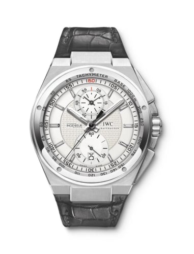 IWC Schaffhausen Big Ingenieur Chronograph Stainless Steel / Silver / Strap
