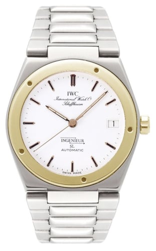 IWC Schaffhausen Ingenieur SL Automatic Stainless Steel / Yellow Gold / White / Bracelet