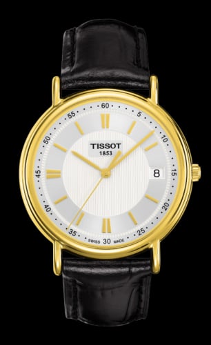 Tissot Carson Quartz 40 Yellow Gold / Silver / Strap