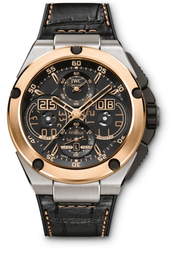 IWC Schaffhausen Ingenieur Perpetual Calendar Digital Date-Month Titanium / Red Gold