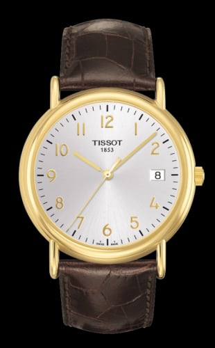 Tissot Carson Quartz 40 Yellow Gold / Silver / Strap