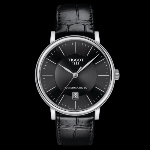Tissot Carson Premium Powermatic 80 Stainless Steel / Black / Strap