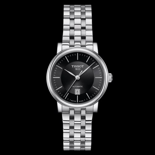 Tissot Carson Premium Automatic 30 Stainless Steel / Black / Bracelet