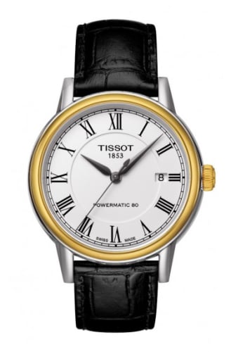 Tissot Carson Powermatic 80 Two Tone / White Roman