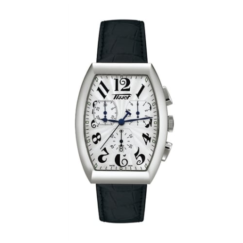 Tissot Porto Chronograph Stainless Steel / Silver / Strap