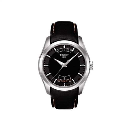 Tissot Couturier Automatic Day-Date Orange / Strap