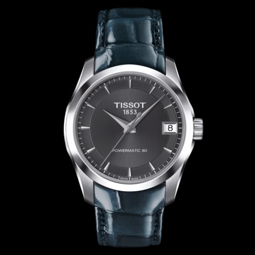 Tissot Couturier Powermatic 80 32 Stainless Steel / Grey / Strap