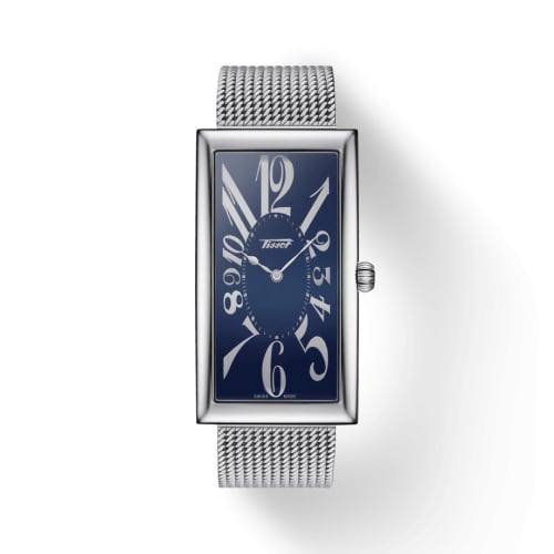 Tissot Heritage Banana Stainless Steel / Blue / Japan