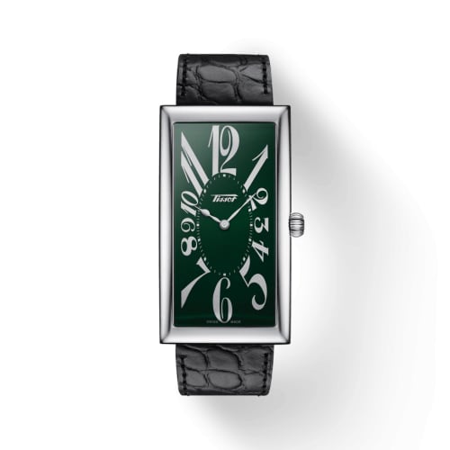 Tissot Heritage Banana Stainless Steel / Green / Japan
