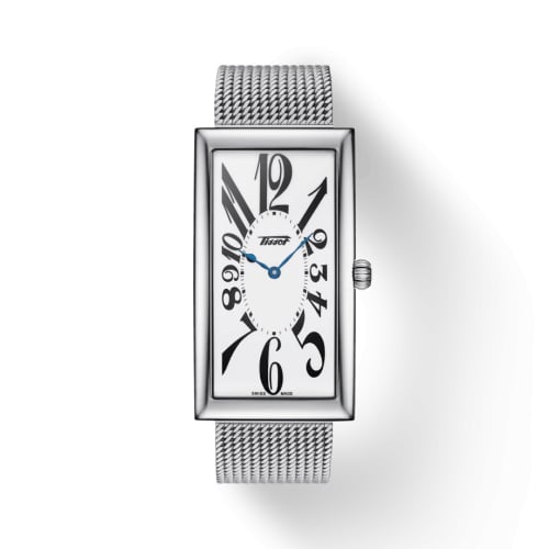 Tissot Heritage Banana Stainless Steel / White / Japan