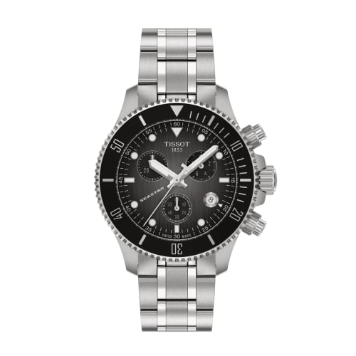 Tissot Seastar 1000 Quartz Chronograph Stainless Steel / Grey / Bracelet