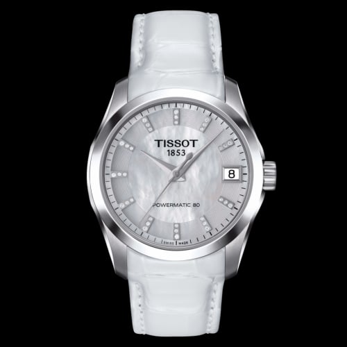 Tissot Couturier Powermatic 80 32 Stainless Steel / MOP / Strap