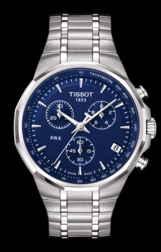 Tissot PRX Chronograph Quartz Stainless Steel / Blue