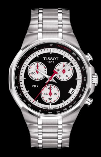 Tissot PRX Chronograph Quartz Stainless Steel / Black