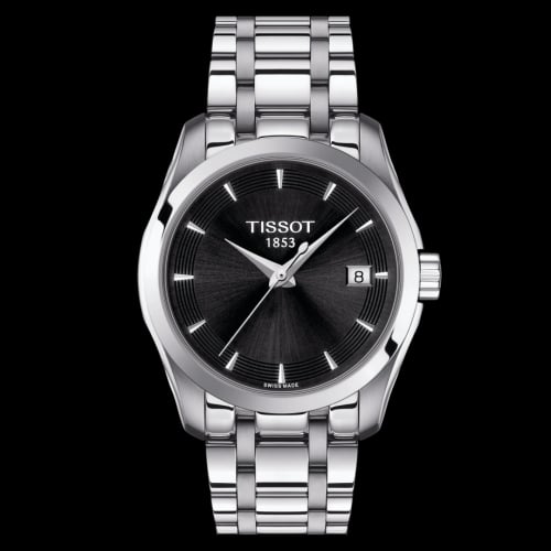 Tissot Couturier Quartz 32 Stainless Steel / Black / Bracelet