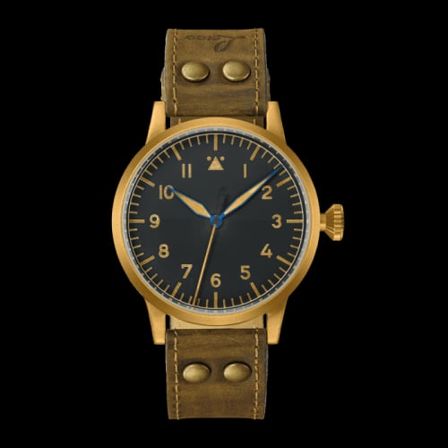 Laco Pilot Watch Original Saarbrücken Bronze / Black
