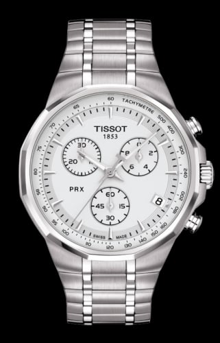Tissot PRX Chronograph Quartz Stainless Steel / Silver