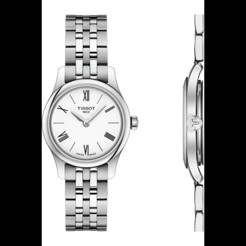 Tissot Tradition 5.5 Lady 25 Stainless Steel / White / Bracelet