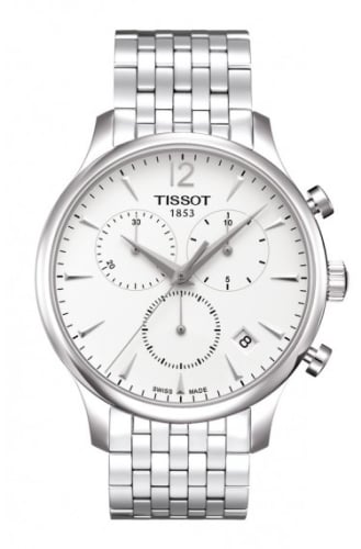 Tissot Tradition Chronograph Stainless Steel / Silver / Bracelet