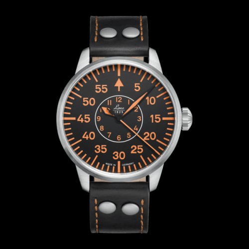 Laco Pilot Watch Basic Palermo Stainless Steel / Black