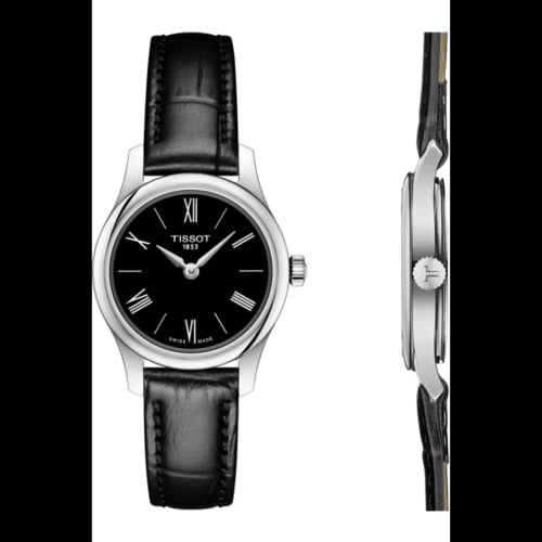 Tissot Tradition 5.5 Lady 25 Stainless Steel / Black