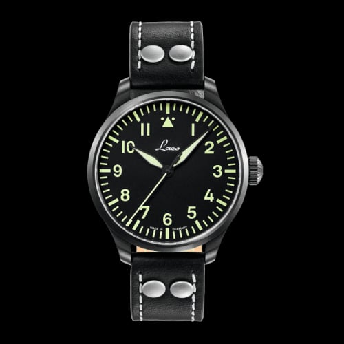 Laco Pilot Watch Basic Altenburg Stainless Steel / Black