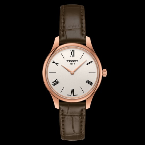 Tissot Tradition 5.5 Lady 31 Rose PVD / Silver