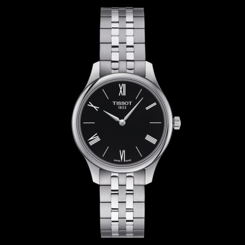 Tissot Tradition 5.5 Lady 31 Stainless Steel / Black / Bracelet