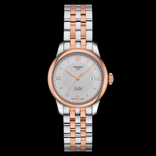 Tissot Le Locle 29 Automatic Lady Stainless Steel - Rose Gold / Silver