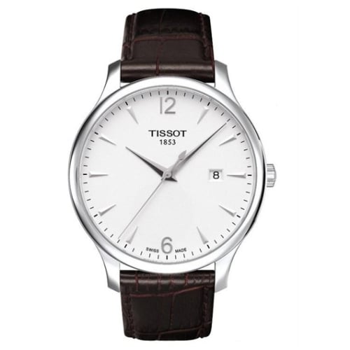 Tissot Tradition Quartz 42 Stainless Steel / Silver / Strap