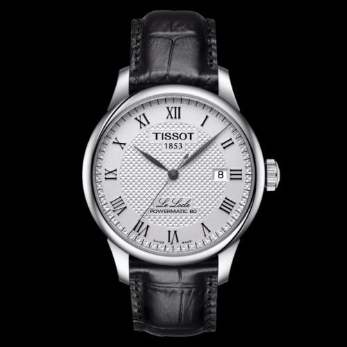 Tissot Le Locle Powermatic 80 39.3 Stainless Steel / Silver / Strap