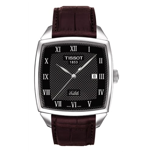 Tissot Le Locle Automatic Cushion 39 Stainless Steel / Black / Strap