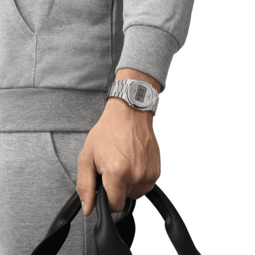 Tissot PRX Digital 40 Stainless Steel / Silver