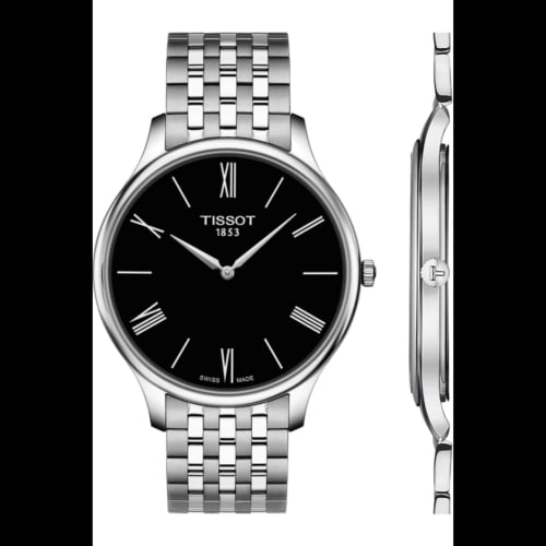 Tissot Tradition 5.5 Stainless Steel / Black / Bracelet