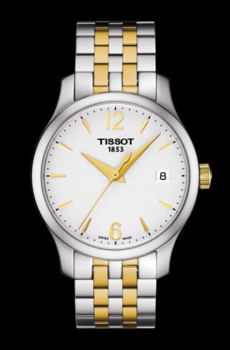 Tissot Tradition Lady Stainless Steel - Yellow Gold / Silver / Bracelet