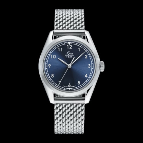 Laco Navy Watch Philadelphia / Stainless Steel / Blue
