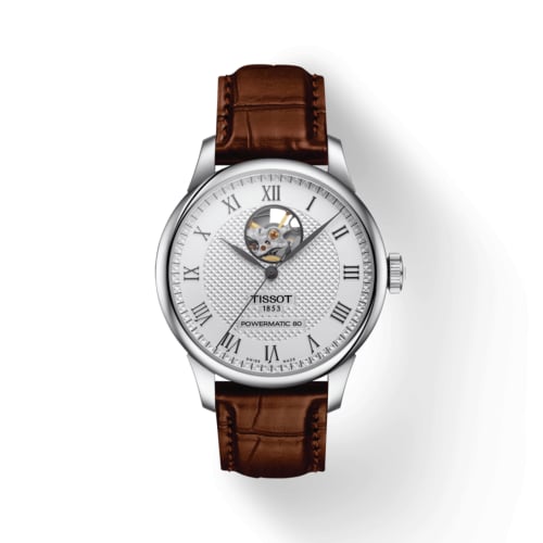 Tissot Le Locle Powermatic 80 Open Heart Stainless Steel / Silver
