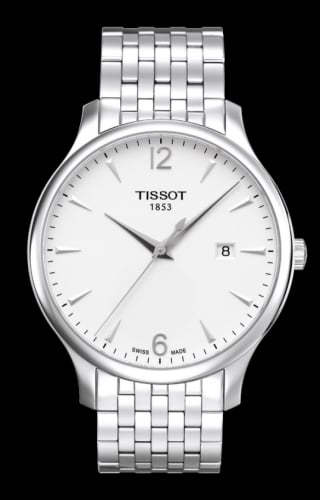 Tissot Tradition Quartz 42 Stainless Steel / Silver / Bracelet