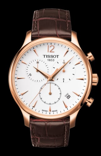 Tissot Tradition Chronograph PVD Rose Gold / Silver