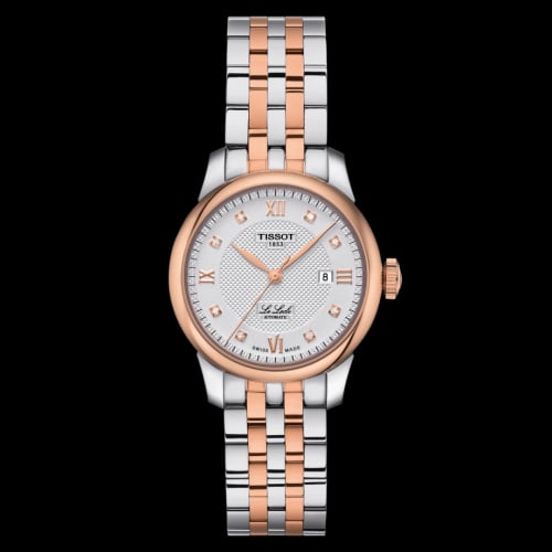 Tissot Le Locle 29 Automatic Lady Stainless Steel - Rose Gold / Silver / Bracelet