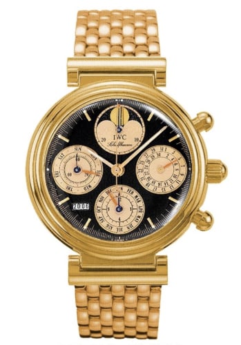 IWC Schaffhausen Da Vinci Perpetual Red Gold / Black / German / Bracelet