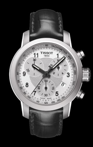 Tissot PRC 200 Quartz Chronograph Lady Arabic Leather