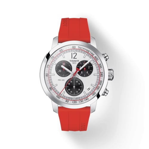 Tissot PRC 200 Quartz Chronograph Stainless Steel / Silver