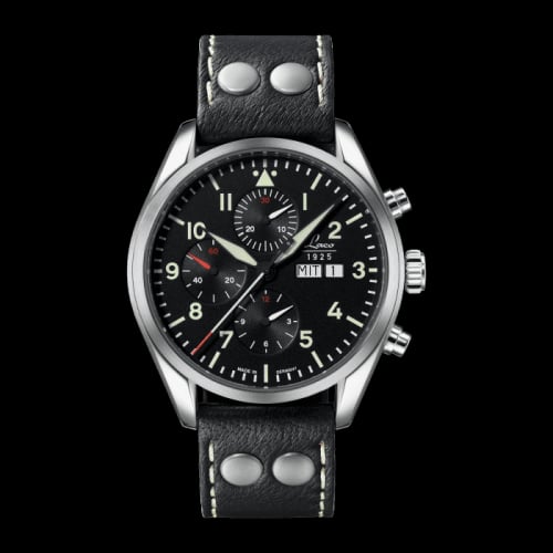 Laco Chronographs Monte Carlo / Stainless Steel / Black