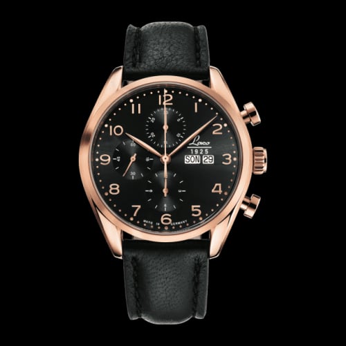 Laco Chronographs Paris / Stainless Steel / Black