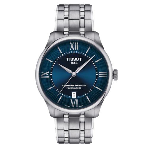 Tissot Chemin Des Tourelles Powermatic 80 39 Stainless Steel / Blue / Bracelet